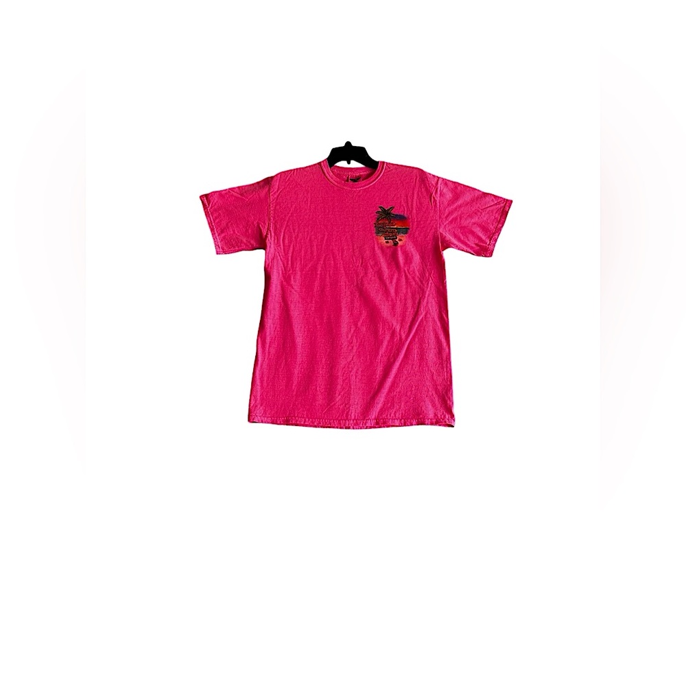 CONFORT COLORS MENS CLEARWATER BEACH FLORIDA GRAPHIC SHORT SLEEVE TSHIR SZM